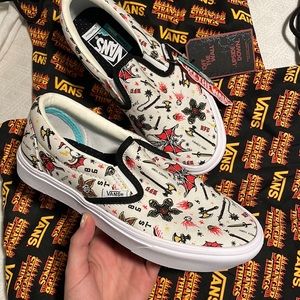Stranger Things Custom Vans